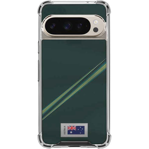Australia Soccer Flag Pixel 9 Pro XL Clear Case